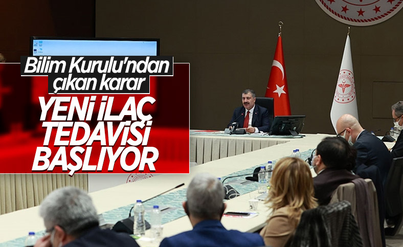 Korona tedavisinde ilaç kullanımı başlıyor
