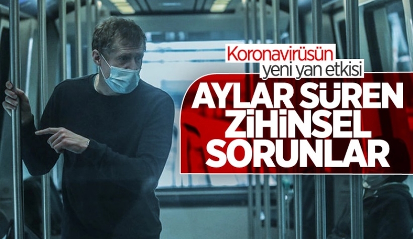 Koronavirüs geçirenlerin dörtte biri zihinsel sorunlar yaşıyor