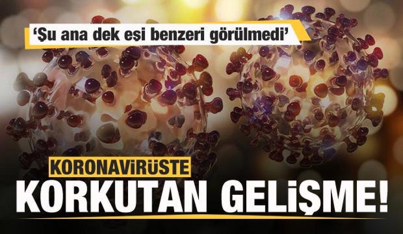 Koronavirüste korkutan gelişme! Şu ana dek eşi benzeri görülmedi