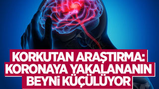 Koronaya yakalananın beyni küçülüyor