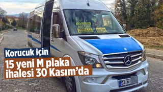Korucuk için 15 yeni M plaka ihalesi 30 Kasım’da