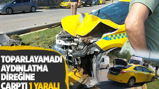 Korucuk Kavşağı'nda Kaza 1 Yaralı