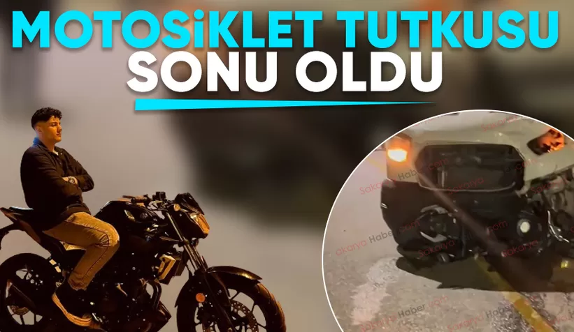 Korucuk'ta feci kaza; Motosikletli genç öldü