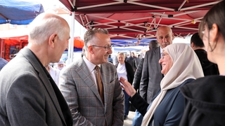 Korucuk'ta kapalı pazar sevinci