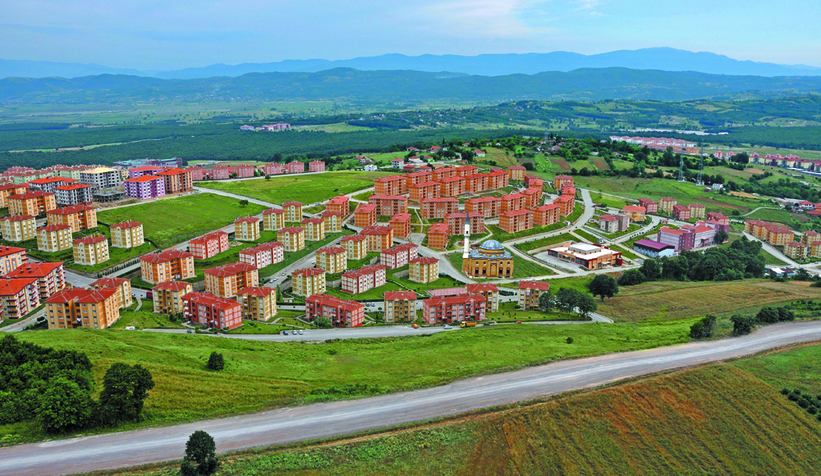 Korucuk'ta TOKİ'den satılık daireler