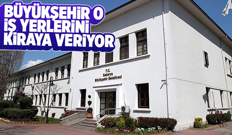 Korucuk ve Camili'de belediyeden kiralık iş yerleri