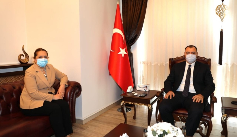 Kosova Başkonsolosu'ndan Vali Kaldırım'a ziyaret