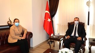 Kosova Başkonsolosu'ndan Vali Kaldırım'a ziyaret