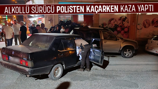 Kovalamaca kaza ile bitti