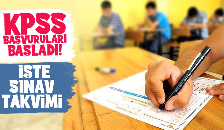 KPSS başvuruları başladı