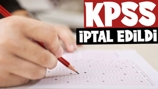 KPSS iptal edildi