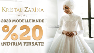 Kristal Zarina 2020 Modellerinde %20 İndirim Fırsatı!