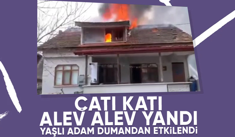 Küçücek'te yangın