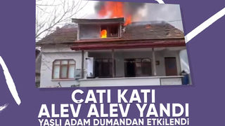 Küçücek'te yangın