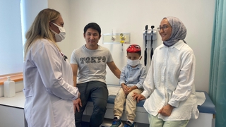 Küçük yaşta verdiği hayat mücadelesini kazandı