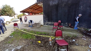 Küfürlü konuşmayın uyarsında silahlar çeklidi: 1 yaralı