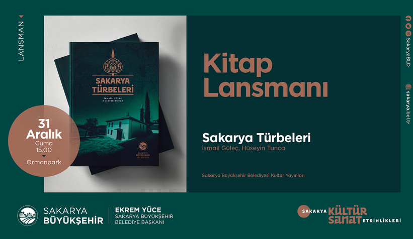 Kültür etkinlikleri Aralık takvimi kitap lansmanıyla sona erecek