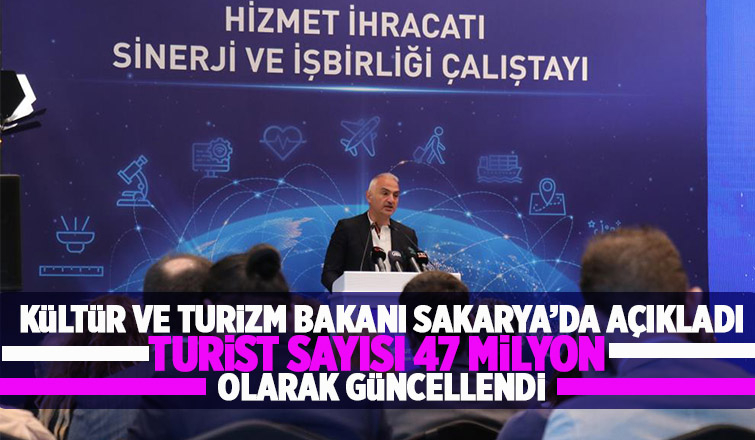 Kültür ve Turizm Bakanı Sakarya'da