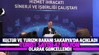 Kültür ve Turizm Bakanı Sakarya'da