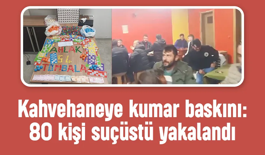 Kumarbazlar böyle yakalandı