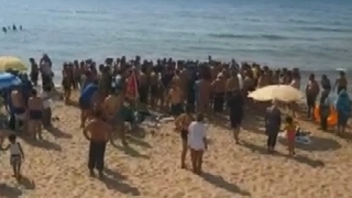 Kumcağızda panik anları