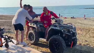 Kumsalda ATV turu hayali gerçeğe dönüştü