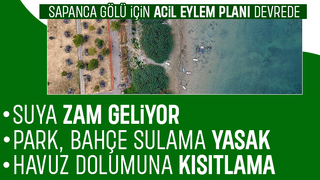 Kuraklık felaketine karşı yeni tedbirler; Suya zam, park bahçe sulama yasak