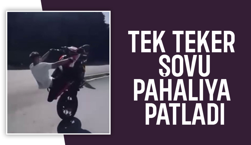 Kural tanımaz motosikletlinin ehliyetine el kondu