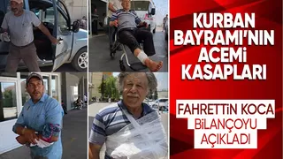 Kurban Bayramı'nın acemileri! Fahrettin Koca bilançoyu duyurdu