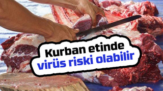 Kurban etinden viris bulaşabilir