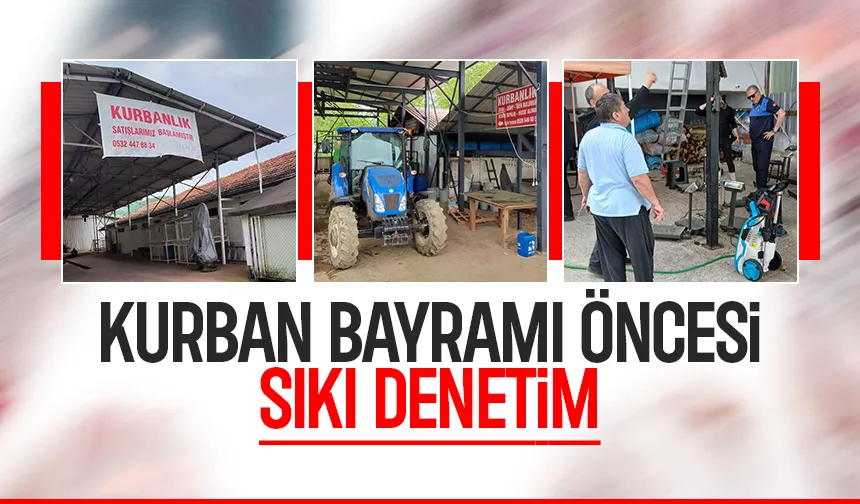 Kurban kesim yerlerinde sıkı denetmi