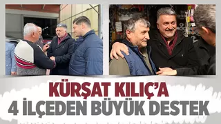 Kürşat Kılıç 4 ilçede vatandaşlarla buluştu