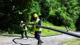 Kurtköy’de 8 kilometrelik yeni içme suyu hattı tamamlandı