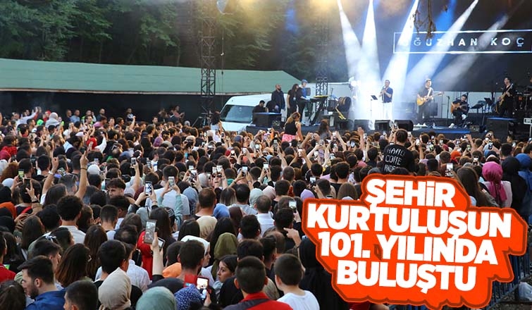 Kurtuluşun 101. yılı coşkuyla gerçekleşti