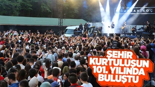 Kurtuluşun 101. yılı coşkuyla gerçekleşti