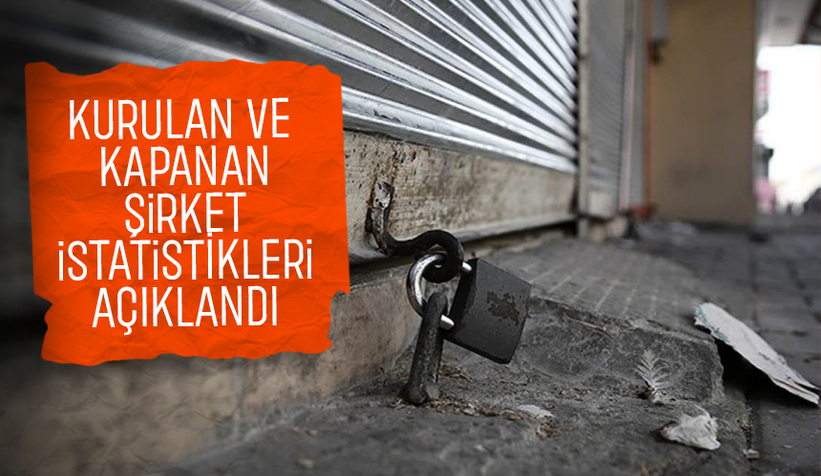 Kurulan şirket sayısı azaldı; İşte detaylar