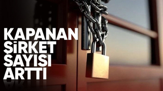 Kurulan şirket sayısı azalırken, kapanan şirket sayısı arttı