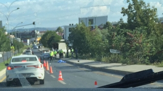 Kampüs yolunda feci şekilde can verdi