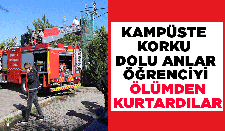 Kampüsteki tenis kortunda dehşet verici olay