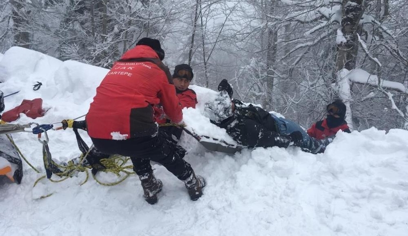 Kuveytli turist 20 metreden uçuruma düştü