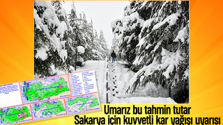 Kuvvetli kar yağışı bekleniyor