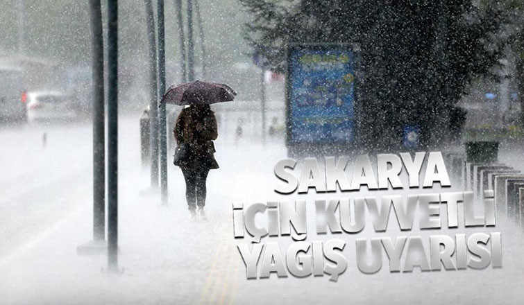 Kuvvetli yağış uyarısı yapıldı