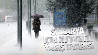 Kuvvetli yağış uyarısı yapıldı