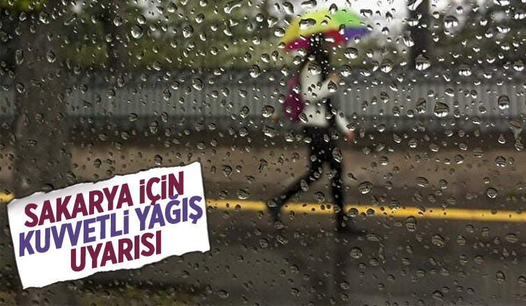 Kuvvetli yağış uyarısı