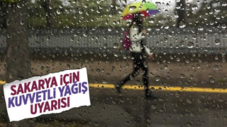 Kuvvetli yağış uyarısı