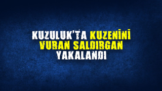 Kuzenini vurmuştu yakalandı