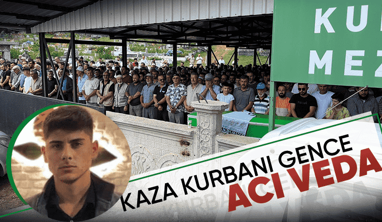 Kuzeninin otomobile çarpışmıştı, toprağa verildi