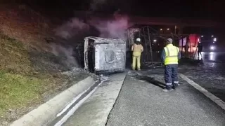 Kuzey Marmara'da acı kaza! Yanarak can verdi