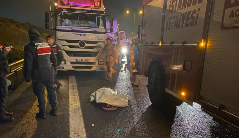 Kuzey Marmara Otoyolu'nda feci kaza: 1 ölü, 1 yaralı