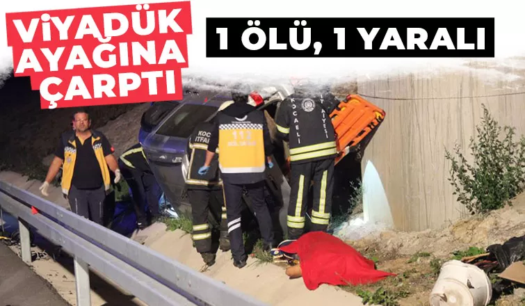 Kuzey Marmara Otoyolu'nda kaza: 1 ölü, 1 yaralı